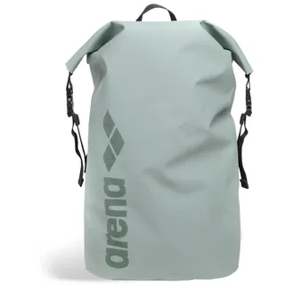 Arena Uni Erwachsene Big Logo Drybag Heavy Duty Roll Top Wasserdicht Rucksack Strand Pool Outdoor Aktivitäten Dry Storage Bag 20 L Salbeigrün Mangrovia