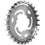 Gates Carbon Drive Gates CDX Hintere Riemenscheibe für Alfine/Nexus/Sturmey Archer 45,5mm Riemenlinie 22T 2022 Kassetten silber 22T