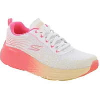 SKECHERS Max Cushioning Elite Speed Play - 129621WPK - Farbe: Weiß-Orangefarbig - Größe: 37 EU