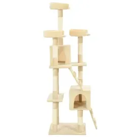 vidaXL Katzen-Kratzbaum 50 x 50 x 170 cm beige