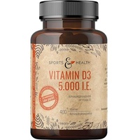 Vitamin D3 Tabletten - Vitamin D3 5000 IE - Vitamin D 400 Tabletten - Vitamin D hochdosiert - Vitamin D