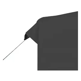 vidaXL Profi-Partyzelt Faltbar Aluminium 3x3 m Anthrazit