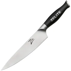 Comfort Pro Serie 8` Chefmesser 56 HRC Edelstahl Schwarz
