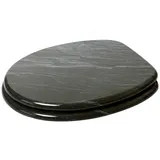 Sanilo WC-Sitz Granit Schwarz