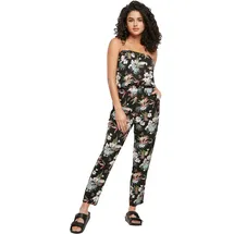 URBAN CLASSICS Bandeau Overall Black Mixed M