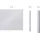 GAH Alberts Zaun Set 400 x 180 cm Weiß/Aluminium