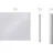 GAH Alberts Zaun Set 400 x 180 cm Weiß/Aluminium