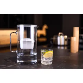 Wessper Wasserfilter Kanne Grau 3 L