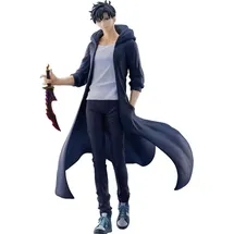 Good Smile Company Solo Leveling Pop Up Parade Figur 24 cm - Schwarz/Blau/Weiß