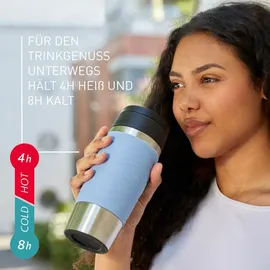 Emsa Travel Mug Waves schwarz 0,36 l