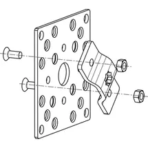 delta dore rademacher gmbh Rademacher 94401008 Antriebsl. auf Grundplatte inkl. Schrbn 4010-08 Deltadore