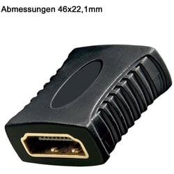 HDMI Adapter HDMITM A-Buchse auf HDMITM A-Buchse