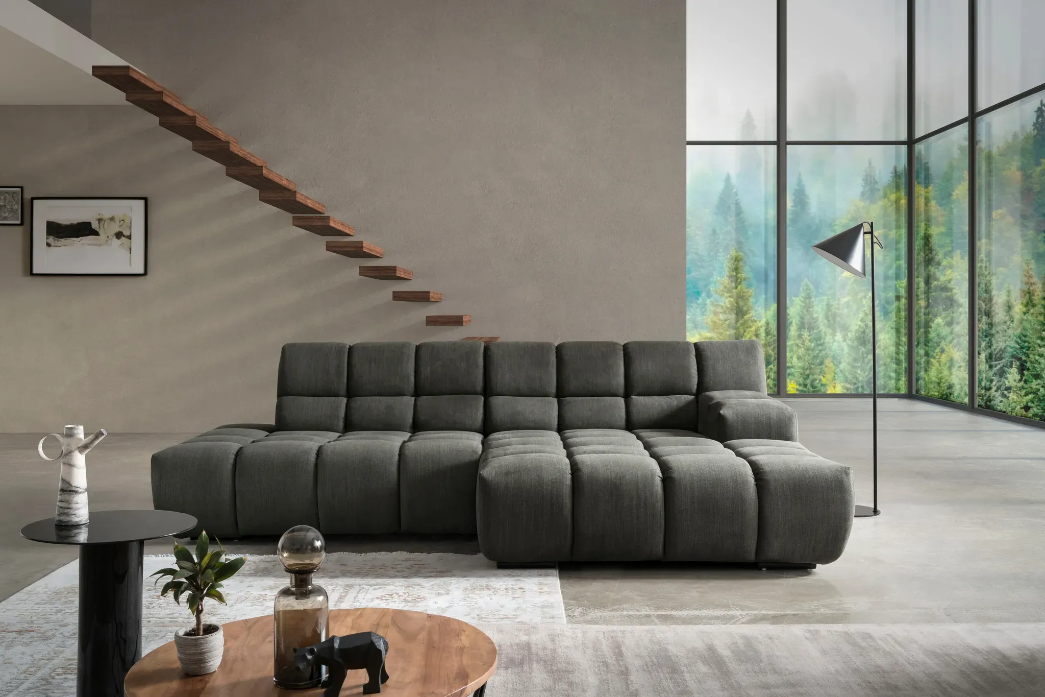 Ecksofa DESIGNWERK 