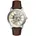 Fossil Herren Analog Automatik Uhr mit Leder Armband