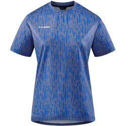 Cube Damen ATX WS Rundhalstrikot kurzarm - violet pattern - M