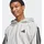 adidas Herren Kapuzensweat Essentials 3-Streifen, Größe XXL in Silber MGREYH/BLACK