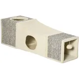 PawHut Katzentunnel mit Spielball Faltbar aus Sisal