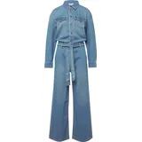 s.Oliver Denim-Overall mit Gürtel - blau - 44