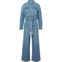 s.Oliver Denim-Overall mit Gürtel - blau - 44