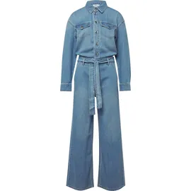 s.Oliver Denim-Overall mit Gürtel - blau - 44