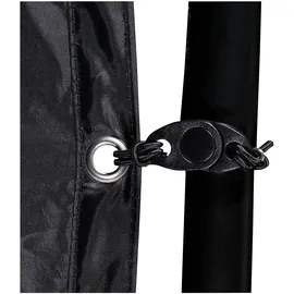 Hudora Fußballtor Schwarz 76 x 152 x 213 cm