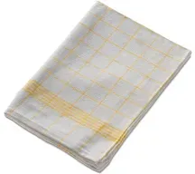 Mopptex Baumwoll Geschirrtücher, 60 g 700222 , 1 Packung = 10 Stück, Farbe: gelb