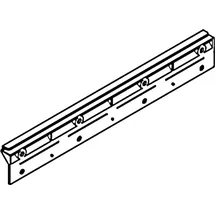 Naber Führungsschiene für ausziehbaren Deckel für COX BOX u. Cox Base mit 60 cm Schrankbreite / Ersatzteil