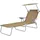 furnicato Sonnenliege 189 x 58 x 27 cm Taupe