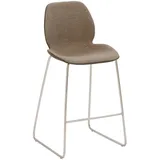 Livetastic Barhocker My Solo ca. 49x97 cm Schlammfarben
