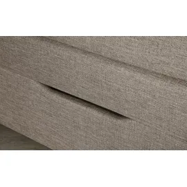 Möbel Kraft Boxspringbett 188 x 124 cm Beige