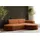 kaiser möbel Ecksofa Designer MODENA STUDIO stoff Dicker cord Poso Ziegel Rechts - Rot