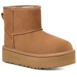 UGG Australia Ugg Kinderclogs mit Isolierung, CLASSIC MINI PLATF - Hellbraun