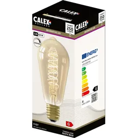 Calex E27, ST64 3,8W LED-Filament Flex 821 gold dim