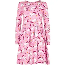happy girls Sommerkleid HAPPY GIRLS "dress", Mädchen, Gr. 134, EURO-Größen, orchid, Stoff, 100% Baumwolle, normal, Kleider Sommerkleid