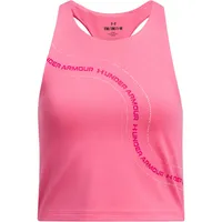 Under Armour Motion Branded Crop Tank Super Pink /