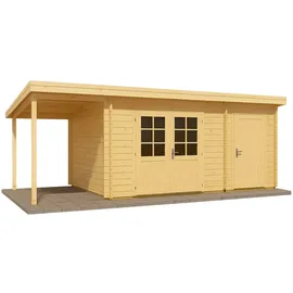 Alpholz Gartenhaus Maria 4,50 x 2,50 m Beige