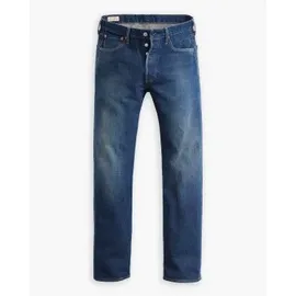 Levi's Herren. 501 Original blau (32/30), Lässig, Baumwolle, Denim