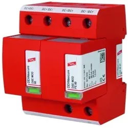 Dehn 971221 Koordinierter Blitzstromableiter Typ 1 DEHNsecure M für DC-Stromkreise DSE M 2P 60 DSEM2P60
