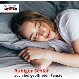 Grafner Insektenschutz Fenster 80 x 100 cm Anthrazit