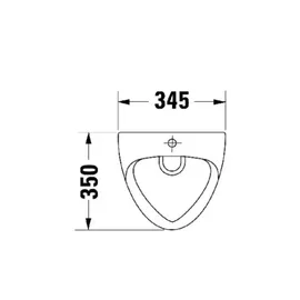 Duravit Urinal Jim (0850350000)