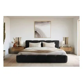 Konsimo Aeri 140 x 200 cm Modern Schwarz
