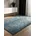 basic Waschbarer Shaggyteppich Blau 160x230 cm für Wohnzimmer