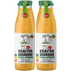 Delique Kräuter Paprika Salatdressing 500 ml, 6er Pack