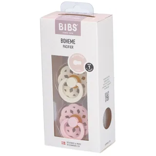 Bibs Schnuller 2er Pack Boheme - Naturkautschuk - Beige