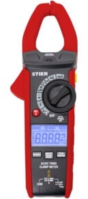 STIER Digitale Stromzange AC/DC 1000V 400A 40MΩ 100kHz