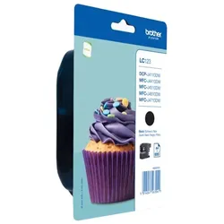 Tintenpatrone LC-123BK Twin Pack für Brother Drucker, 2x schwarz, für ca. 600 Seiten je Patrone