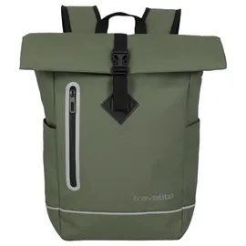 Travelite Rollup Rucksack Kurierrucksack Daypack wasserfest Plane olive - Grün
