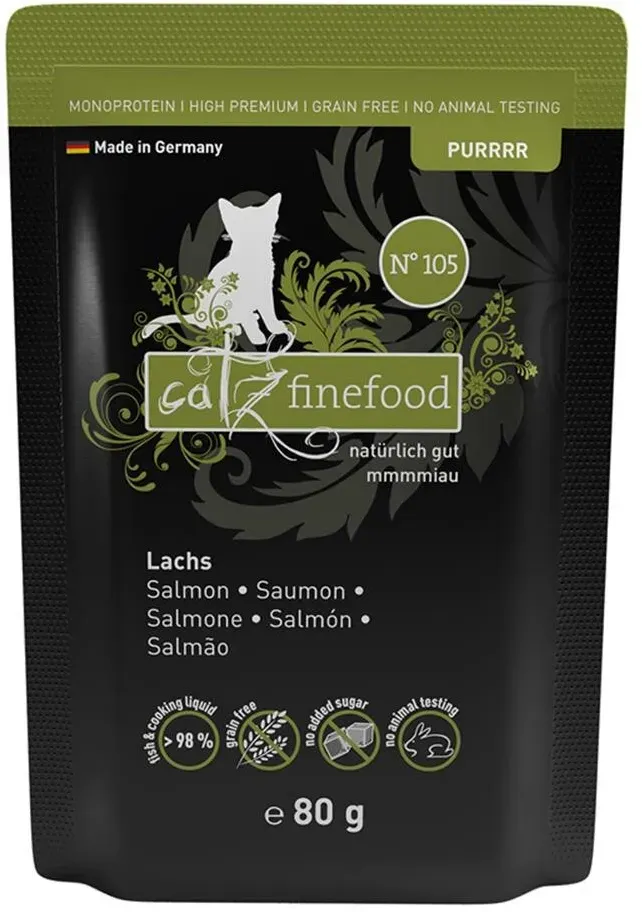 Catz finefood Purrrr No. 105 Lachs 16x80g