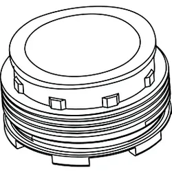 Ideal Standard Strahlregler CACHE, M24X1, 5ltr. A962079NU