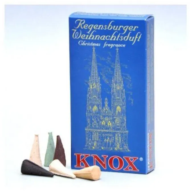 Preisvergleich Produktbild KNOX Duftkerze 015180 - Regensburger Weihnachtsduft - 24 Stk. gemischt